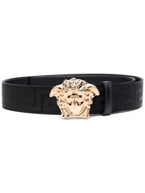 versace buckle top|farfetch Versace belt for men.